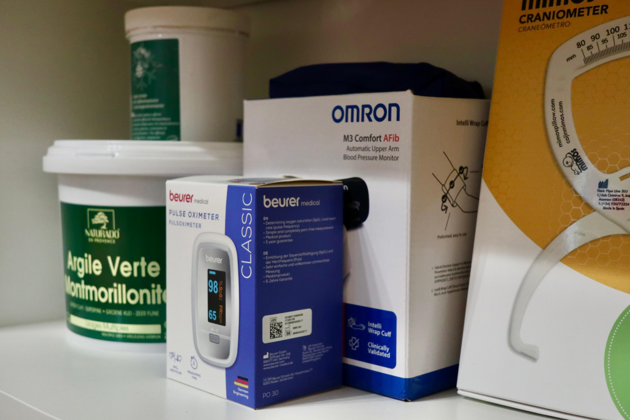 Matériel de soin et de mesure disponible au cabinet Althéa Santé